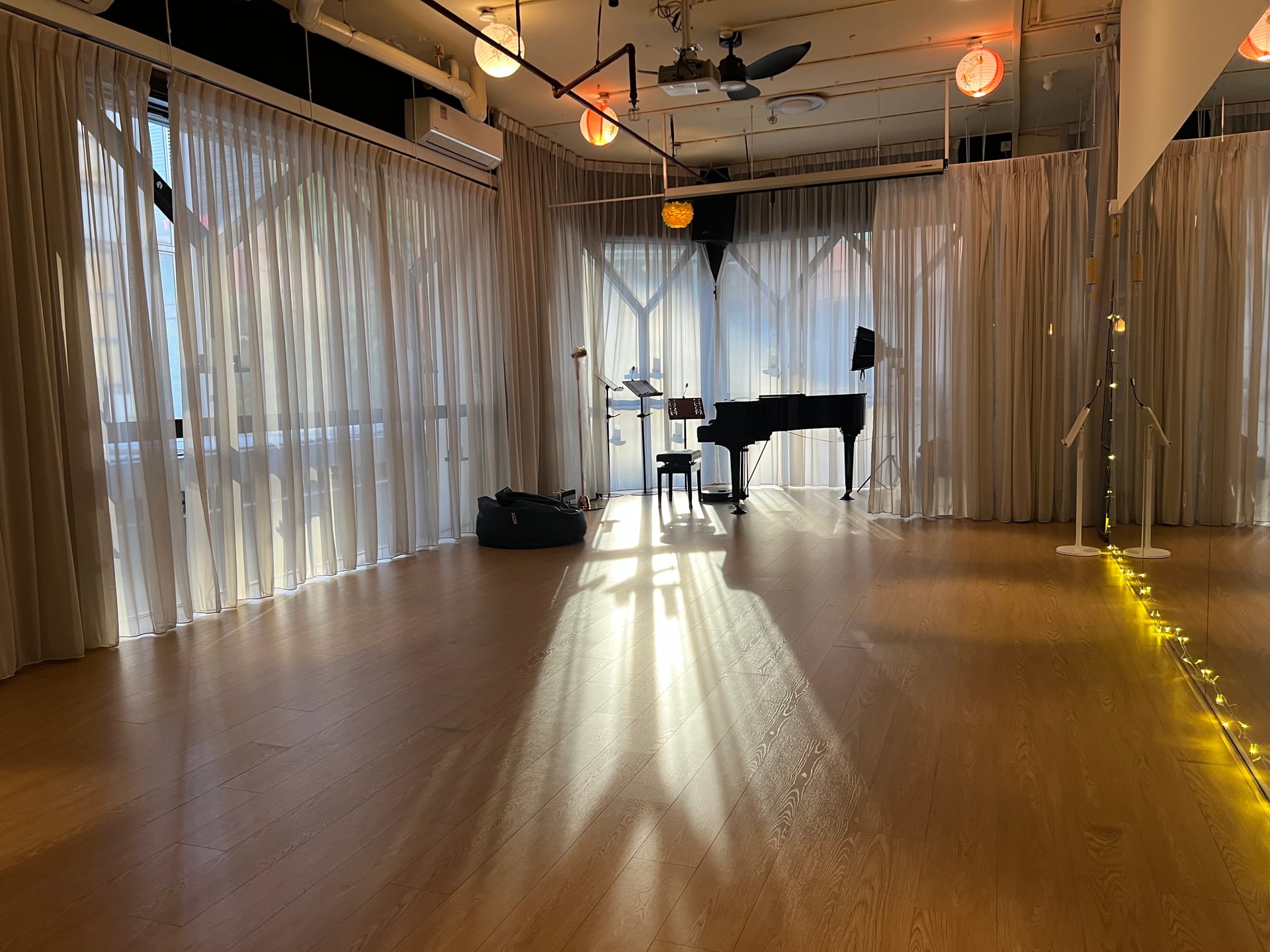 A private cinema night at the studio